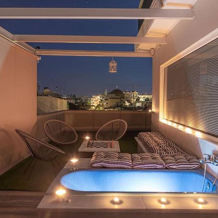 Tiny Central Penthouse, Big Terrace Kalamata Exteriör bild